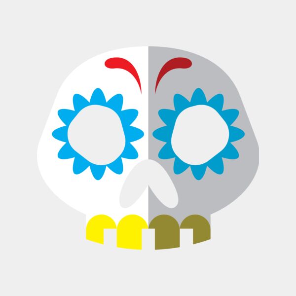 Elements Skull logo template 06 Thumbnail