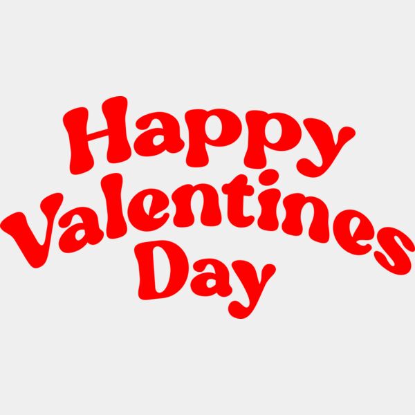 Valentines Day Text Thumbnail