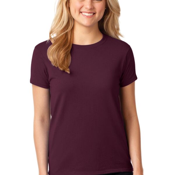 Ladies Heavy Cotton 100% Cotton T Shirt Thumbnail