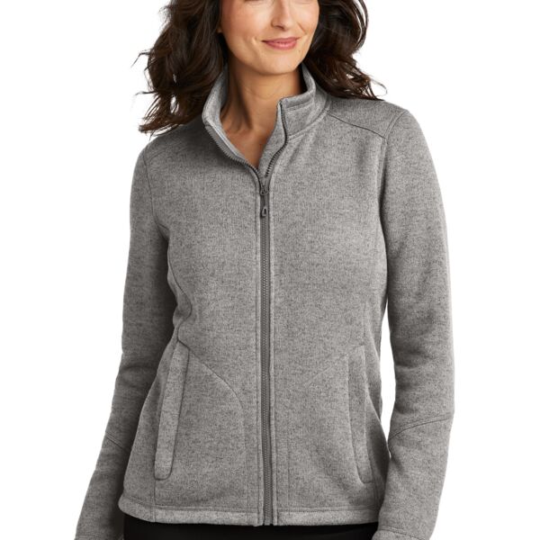 Ladies Arc Sweater Fleece Jacket Thumbnail