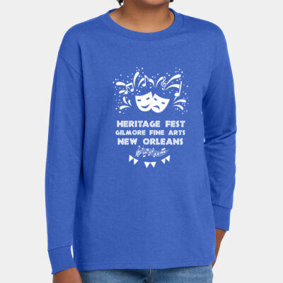 Heritage Fest - Youth Heavy Cotton 100% Cotton Long Sleeve T Shirt Thumbnail
