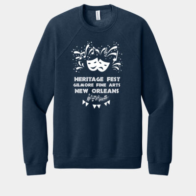 Heritage Fest - Ultrasoft Unisex Sponge Fleece Raglan Sweatshirt Thumbnail
