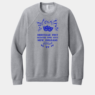 Heritage Fest - Ultrasoft Unisex Sponge Fleece Raglan Sweatshirt Thumbnail