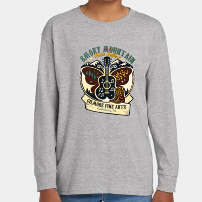 GFA Smoky Mountains - Youth Heavy Cotton 100% Cotton Long Sleeve T Shirt Thumbnail