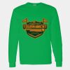 Heavy Cotton 100% Cotton Long Sleeve T Shirt Thumbnail