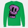 Heavy Cotton 100% Cotton Long Sleeve T Shirt Thumbnail