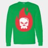 Heavy Cotton 100% Cotton Long Sleeve T Shirt Thumbnail