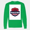 Heavy Cotton 100% Cotton Long Sleeve T Shirt Thumbnail
