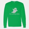 Heavy Cotton 100% Cotton Long Sleeve T Shirt Thumbnail