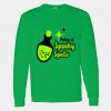 Heavy Cotton 100% Cotton Long Sleeve T Shirt Thumbnail