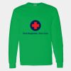 Heavy Cotton 100% Cotton Long Sleeve T Shirt Thumbnail