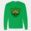 Heavy Cotton 100% Cotton Long Sleeve T Shirt Thumbnail