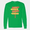 Heavy Cotton 100% Cotton Long Sleeve T Shirt Thumbnail