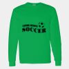 Heavy Cotton 100% Cotton Long Sleeve T Shirt Thumbnail
