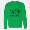Heavy Cotton 100% Cotton Long Sleeve T Shirt Thumbnail