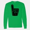 Heavy Cotton 100% Cotton Long Sleeve T Shirt Thumbnail