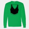 Heavy Cotton 100% Cotton Long Sleeve T Shirt Thumbnail