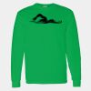 Heavy Cotton 100% Cotton Long Sleeve T Shirt Thumbnail