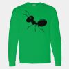 Heavy Cotton 100% Cotton Long Sleeve T Shirt Thumbnail