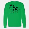 Heavy Cotton 100% Cotton Long Sleeve T Shirt Thumbnail