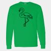 Heavy Cotton 100% Cotton Long Sleeve T Shirt Thumbnail