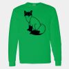 Heavy Cotton 100% Cotton Long Sleeve T Shirt Thumbnail
