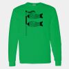 Heavy Cotton 100% Cotton Long Sleeve T Shirt Thumbnail