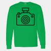 Heavy Cotton 100% Cotton Long Sleeve T Shirt Thumbnail