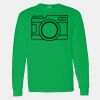 Heavy Cotton 100% Cotton Long Sleeve T Shirt Thumbnail