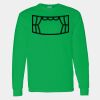 Heavy Cotton 100% Cotton Long Sleeve T Shirt Thumbnail