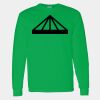 Heavy Cotton 100% Cotton Long Sleeve T Shirt Thumbnail