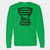 Heavy Cotton 100% Cotton Long Sleeve T Shirt Thumbnail