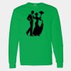 Heavy Cotton 100% Cotton Long Sleeve T Shirt Thumbnail