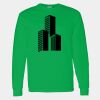 Heavy Cotton 100% Cotton Long Sleeve T Shirt Thumbnail