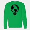 Heavy Cotton 100% Cotton Long Sleeve T Shirt Thumbnail