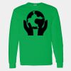 Heavy Cotton 100% Cotton Long Sleeve T Shirt Thumbnail