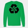 Heavy Cotton 100% Cotton Long Sleeve T Shirt Thumbnail