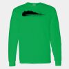 Heavy Cotton 100% Cotton Long Sleeve T Shirt Thumbnail