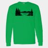 Heavy Cotton 100% Cotton Long Sleeve T Shirt Thumbnail