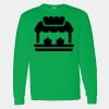 Heavy Cotton 100% Cotton Long Sleeve T Shirt Thumbnail