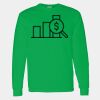 Heavy Cotton 100% Cotton Long Sleeve T Shirt Thumbnail