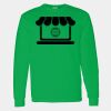 Heavy Cotton 100% Cotton Long Sleeve T Shirt Thumbnail