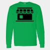Heavy Cotton 100% Cotton Long Sleeve T Shirt Thumbnail