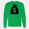 Heavy Cotton 100% Cotton Long Sleeve T Shirt Thumbnail
