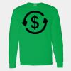 Heavy Cotton 100% Cotton Long Sleeve T Shirt Thumbnail