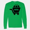 Heavy Cotton 100% Cotton Long Sleeve T Shirt Thumbnail