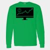 Heavy Cotton 100% Cotton Long Sleeve T Shirt Thumbnail