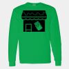 Heavy Cotton 100% Cotton Long Sleeve T Shirt Thumbnail