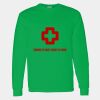 Heavy Cotton 100% Cotton Long Sleeve T Shirt Thumbnail