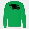Heavy Cotton 100% Cotton Long Sleeve T Shirt Thumbnail